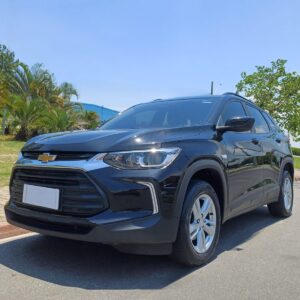 Chevrolet Tracker LT 1.0 Turbo Flex Câmbio automático Ano 2022 Cor Preto ABAIXO DA TABELA! APENAS R$99.990