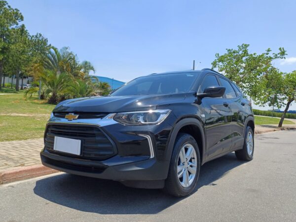 Chevrolet Tracker LT 1.0 Turbo Flex Câmbio automático Ano 2022 Cor Preto ABAIXO DA TABELA! APENAS R$99.990