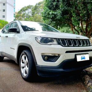 Jeep Compass Sport 2.0 Flex Câmbio automático Ano 2017 Branco 135.000km Completíssimo! ABAIXO DA TABELA! ÚNICA DONA, COM TODAS AS REVISÕES EM DIA, TUDO FUNCIONANDO PERFEITAMENTE E EM EXCELENTE ESTADO!