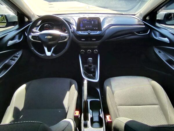 Chevrolet Onix LT 1.0 Turbo 2021 Prata - Impecável e Perícia Aprovada - Facilita Autos Jacareí - Imagem 12