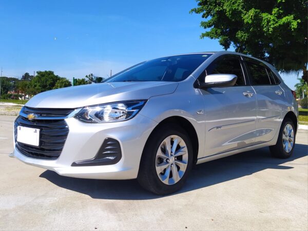 Chevrolet Onix LT 1.0 Turbo 2021 Prata - Impecável e Perícia Aprovada - Facilita Autos Jacareí - Imagem 4
