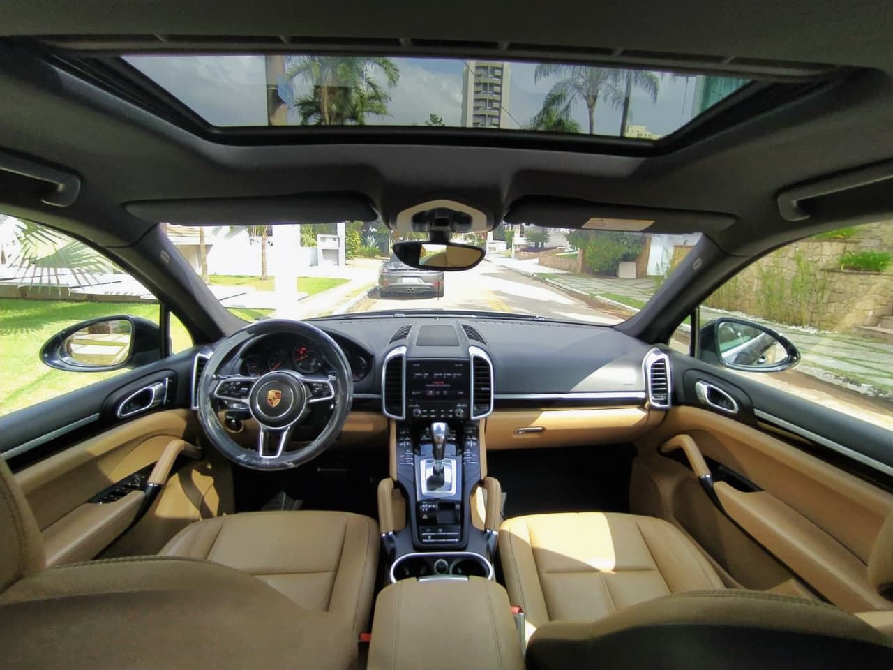 Porsche Cayenne V6 3.6 Automática - 2017 - Azul Moonlight Metálico - Imagem 14