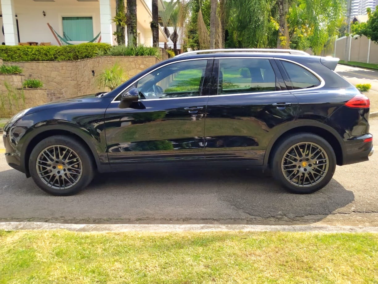 Porsche Cayenne V6 3.6 Automática - 2017 - Azul Moonlight Metálico - Imagem 4
