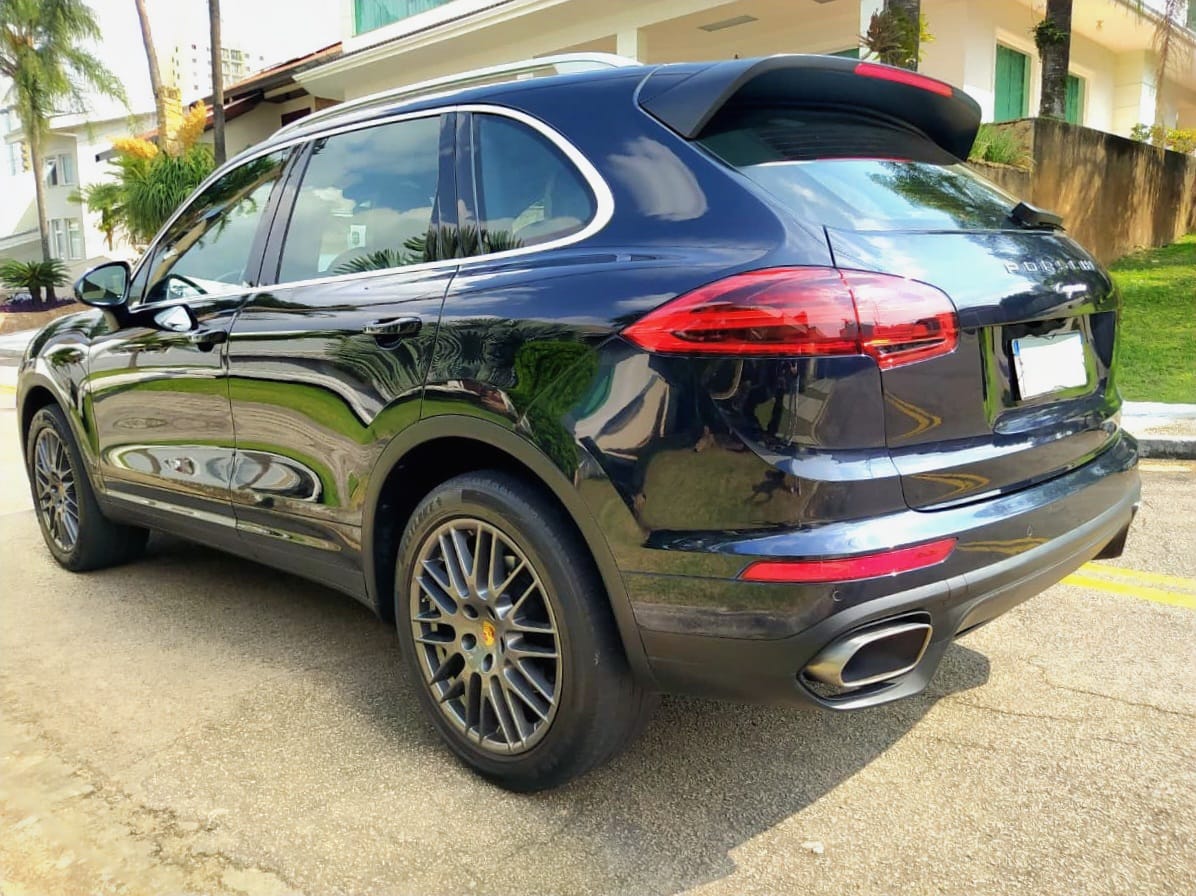 Porsche Cayenne V6 3.6 Automática - 2017 - Azul Moonlight Metálico - Imagem 5