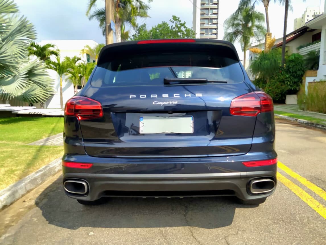 Porsche Cayenne V6 3.6 Automática - 2017 - Azul Moonlight Metálico - Imagem 6