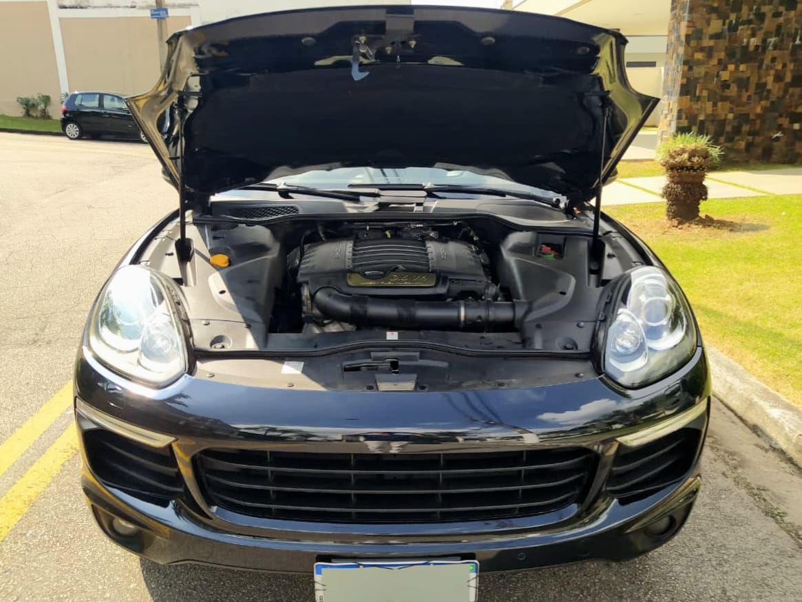 Porsche Cayenne V6 3.6 Automática - 2017 - Azul Moonlight Metálico - Imagem 7