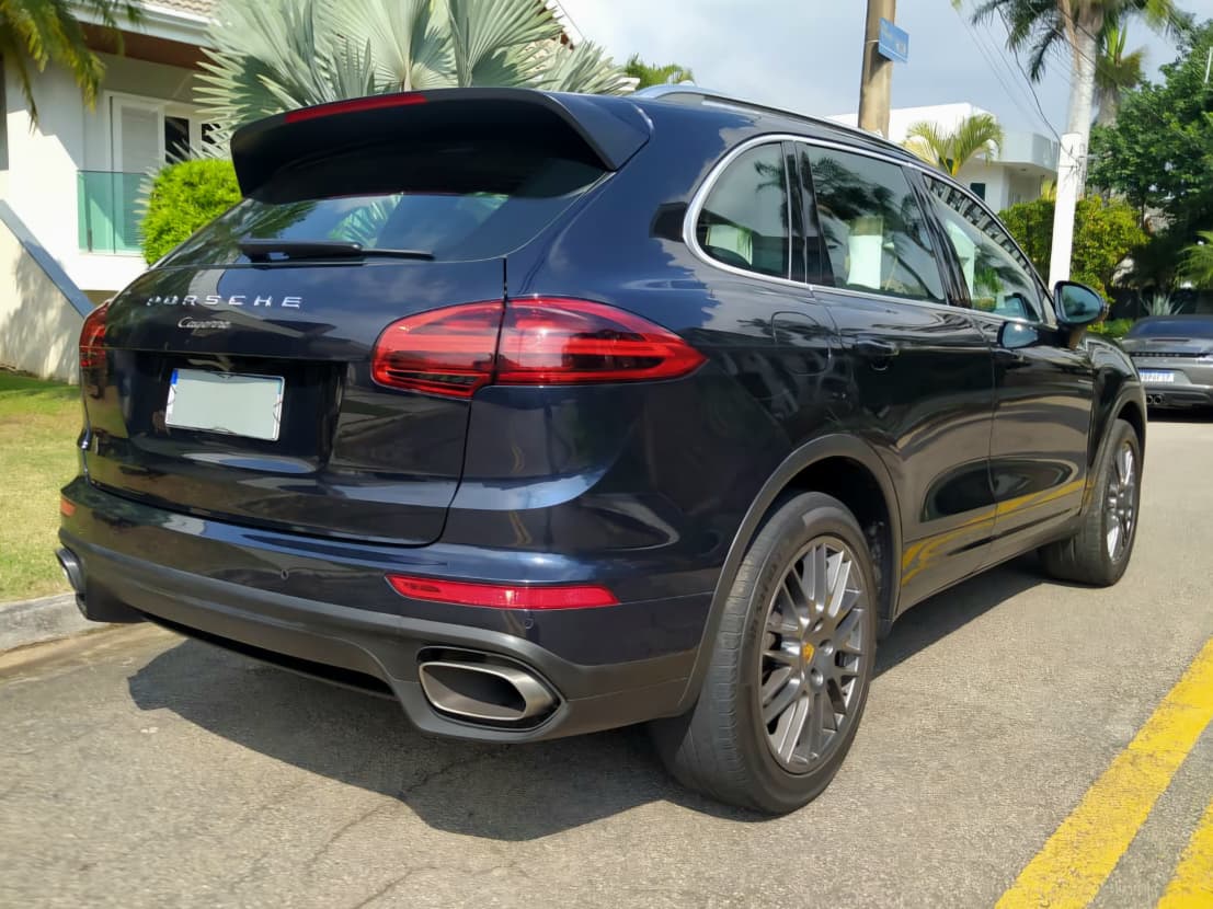 Porsche Cayenne V6 3.6 Automática - 2017 - Azul Moonlight Metálico - Imagem 8