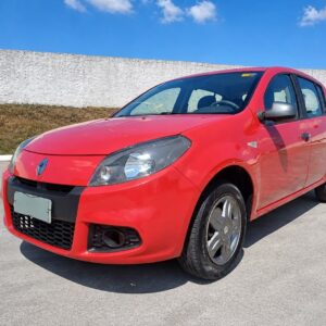 Sandero TechRun 2014 vermelho à venda em Jacareí